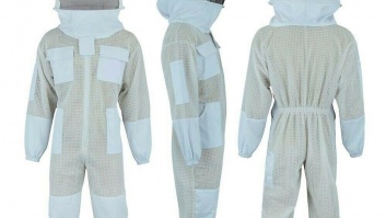 Ventilated beekeeper's overall with a hat (Size M)