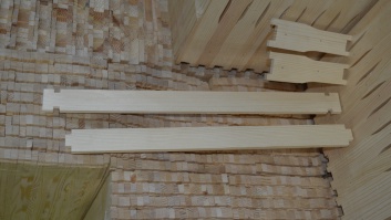 Frames - for the honey room (for Latvian vertical hives, Dadant 1/2)